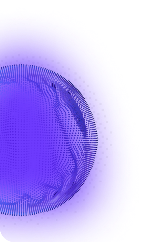 A set of purple interconnected nodes